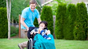 Contributo per assistenza a figli portatori di handicap